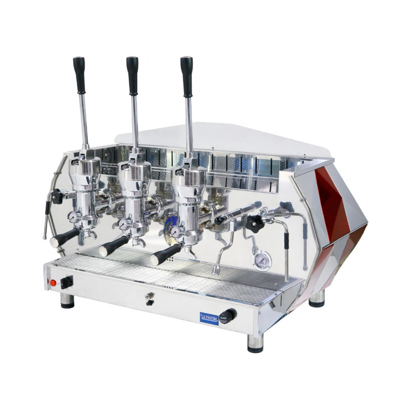 Кофемашина La Pavoni DIA3L красная